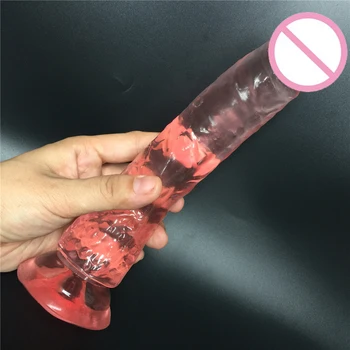 21 cm(8.2 palca)Silikónové Umelé Dildo Silné prísavky Realistický Penis Sexuálne hračky pre Ženy