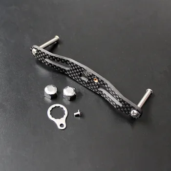 DIY cievky carbon rukoväť prevod časti ľahké návnadu odlievanie príslušenstvo s nuts 5 mm*8mm pre a/d doprava zadarmo