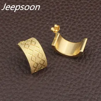Veľkoobchod Módne Nerezové Oceľové Šperky Vysokej Kvality Stud Náušnice Pre Ženu Jeepsoon EKCB26