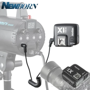GODOX Flash Trigger X1N TTL 2.4 G Bezdrôtový Vysielač + 3 x X1R-N Prijímač, Držiak Pre Nikon D800 D3 D3X D2X D2H D1H D1X D200 D300