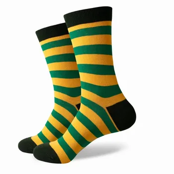 Match-Up Nové štýly veľkoobchod človeka značky bavlnené ponožky stripe ponožky doprava zadarmo