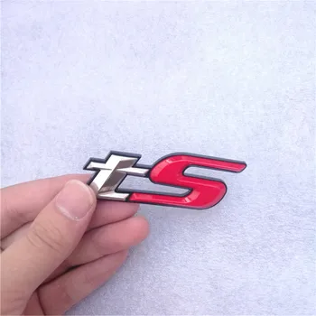 HARBLL 3D TS Znak, Odznak Nálepky Vynikajúce Hladký Lesklý Odznak Auto Styling Príslušenstvo Pre Subaru Forester BRZ WRX STI
