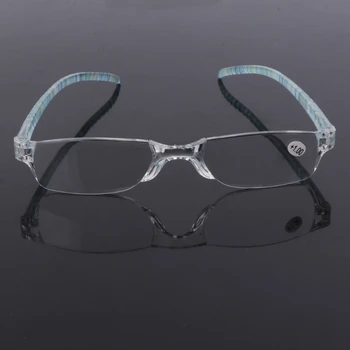 Unisex Prekladané Okuliare Na Čítanie Živice Jasný Objektív Presbyopia Okuliare +1.0~+4.0 W215