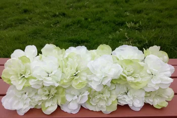 2017 Nový príchod Arch kvetinové svadobné dekorácie Fáze strany pozadie kvet Cestnej Viesť dlhý stôl vrchol kvetinová výzdoba