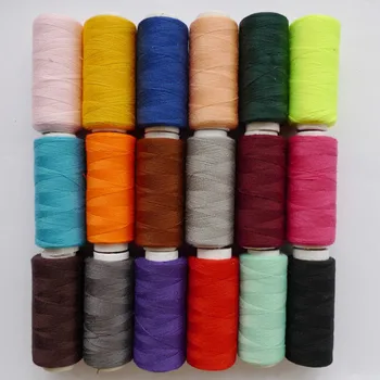 Vysoká kvalita rodinných výdavkov šijacia niť DIY odevné doplnky 20 druh farby vyberte 1pcs predaj 100 dvore