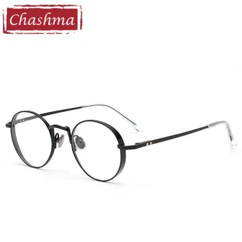 Chashma Značky Trend, Okrúhle Okuliare Okuliare dioptrické Rám Vintage Optické Okuliare, Rám Žien a Mužov Štýlové Retro Glass