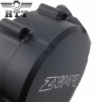 Aftermarket doprava zadarmo motocykel časti Motora Statorového kryt pre Kawasaki ZX 14R ZX14R ZZR1400 2006-2013 BLACK ľavej strane