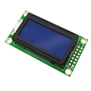 Hot Predaj 8 x 2 LCD Modul 0802 Charakter Displej, modré alebo zelené LCD 0802