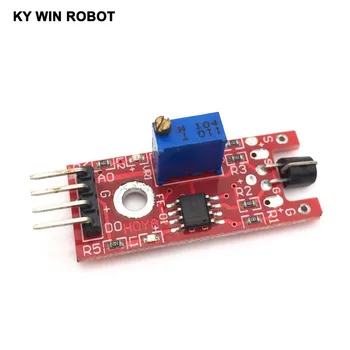 Inteligentná Elektronika 4pin KEYES KY-036 Ľudské Telo Dotykového Snímača Modul pre Arduino Diy Starter Kit KY036