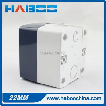 1pcs shiiping zadarmo priemer 22 mm prepínač box ochranu vodotesný box na tlačidlo prepnúť a núdzové stop vypínač sa jedna diera