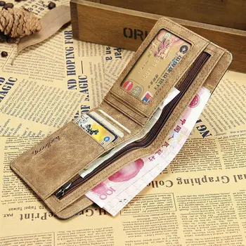 2018 Nový príchod značky krátke pánske peňaženky vysokej kvality Designer plátno stručný kabelku pre mužov roztomilý karty kabelku módne peňaženky