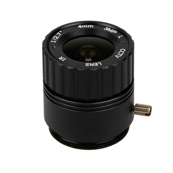 Cctv kamera, objektív 4 mm Pevné Iris objektív, 1/2.7 cs Mount Pevné F1.6 pre Bezpečnostné Kamery.CS-4 mm(3MP)C