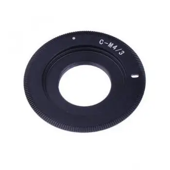 10pcs/veľa Čiernej C mount Objektív Micro 4/3 adaptér adaptér objektívu krúžok pre E-P1, E-P2 E-P3 G1 GF1 GH1 G2 GF2 GH2 G3 GF3 C-M4/3