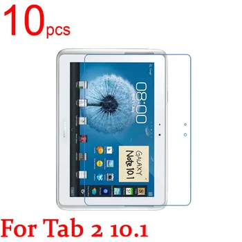 10pcs Číre/Matné/Nano LCD Tablet Obrazovky Chrániče Kryt pre Samsung TAB 2 3 Poznámka 10.1 P5100 P5110 N8000 P5200 P5210 Film+Handričkou
