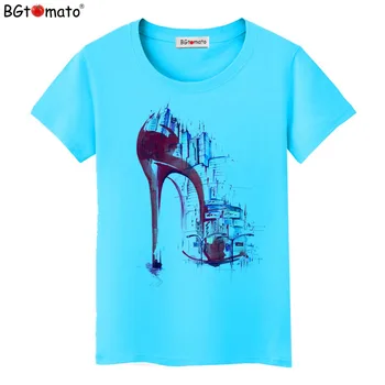 BGtomato Super módne umenie T-shirts Žien populárny trend topy Lete cool oblečenie Pôvodnej značky nový dizajn a módne košele