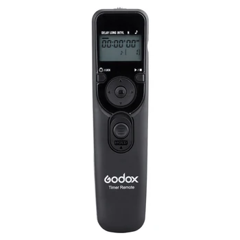 Pôvodné Godox UTR-C1 S C1 Kábel LCD Časovač Uzávierky Vydania Diaľkové ovládanie pre Canon EOS 1100D 1000D 700D 650D 600D Kamery