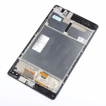 Pre ASUS Google Nexus 7 2. 2013 FHD ME571 ME571K ME571KL K008 K009 LCD Displej Dotykový Panel Digitalizátorom. s montážou Rámu