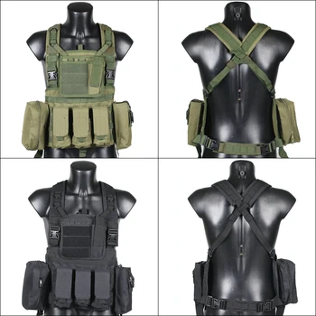 Taktická Vojenská Airsoft Kamufláž Jednotné Boj proti Vesta Army Oblečenie US Navy Seal Taktiky Ochrany Python Multi-pocket vest