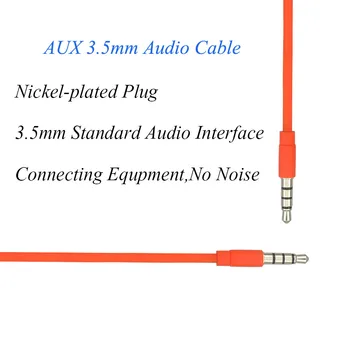 4 Pól Aux Kábel 3,5 mm Samec Samec Jack Audio Kábel poniklovaná Konektor Stereo Audio Kábel pre Slúchadlá Reproduktor MP3/4, CD Prehrávač