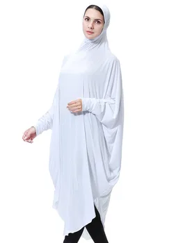 Moslimské hlavu krytiny okamžité hidžáb kapoty abaya moslimov outwear moslimské modlitby šaty islamskej šaty, hidžáb oblečenie Čierna