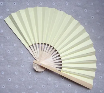 50 KS/veľa 11 farieb 23 cm papiera strane ventilátora svadobné ventilátor svadobné strane ventilátor pre weddind strany