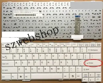 Nové pre Fujitsu Lifebook SH761 SH561 SH760 SH560 E751 S761 S561 nahradenie US klávesnica, biela CP442331-01 MP-09K33US-D851