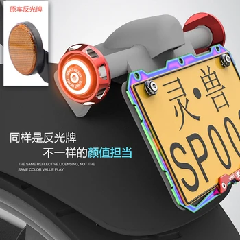 Motocyklové príslušenstvo výstražné značky, LED svetlá Auto dekorácie tvar Tela, reflexná karty motocross dekorácie, doprava zdarma
