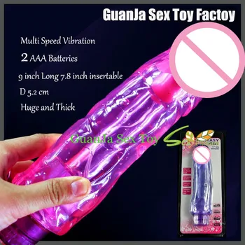 Multi rýchlostné Vibračné alebo nie 7-10 cm Dlhé nasadzovacie Veľký Vibrátor, Dildo Dick Dong Penis sexuálne hračky, sex produkty pre ženy
