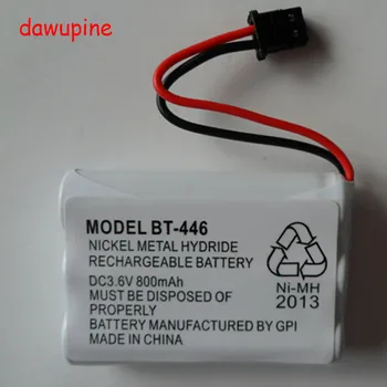 10 KS dawupine 3.6 V 800mAh NI-MH Batéria pre Uniden BT-446 BP-446 BT-1005 ER-P512 Bezdrôtový Telefón Batérie