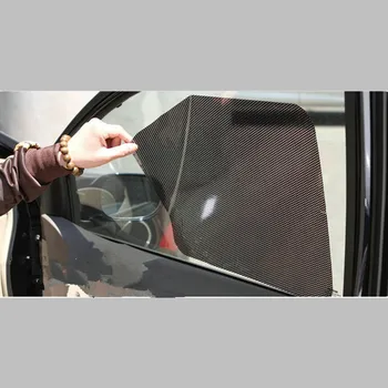 Auto Opony prednom skle Nálepky slnečník nálepky UV Ochranu Auto Bočné Okno Film 38 x 42cm auto príslušenstvo 4pcs za set