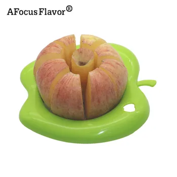 Kuchyňa Praktické Nástroje Tvorivé Apple Slicer Krájač Nôž z Nerezovej Ocele a Plastu Ovocie Rezanie Slicer Zeleniny, Ovocia Nástroj