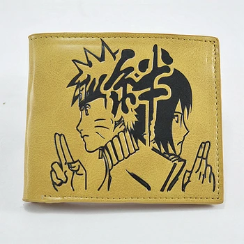 Kvalitné cosplay cartoon Kožené Držiteľa Karty Naruto Hentai Japonské Anime peňaženky