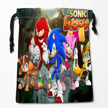 Vlastné Sonic The Hedgehog Šnúrkou Taška Organizátor Skladovanie Tašky Vytlačené Prijímať Taška Kompresie Typ Tašky veľkosť 18X22cm