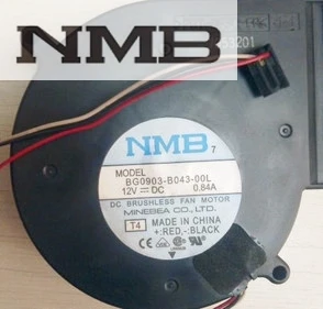 Pôvodné NMB BG0903-B043-00L 9733 12V 0.84 Dúchadla Odstredivým Ventilátorom Prepnúť Server 3550