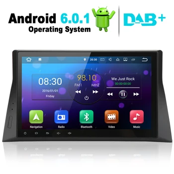 10.1 palcový Android 6.0 Auto DVD Prehrávač s GPS navigačným Systémom Media Stereo Audio Video pre Honda Accord 2008-2013 DAB+ RDS TPMS