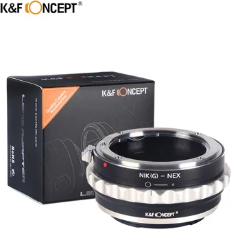 K&F KONCEPT Objektív Kamery Adaptér Krúžok pre Nikon AI AF-S G Objektív Sony A7R A7 NEX5N NEX7 NEX6 A6000 VG900/10/20/30 Telo Fotoaparátu