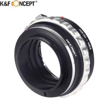 K&F KONCEPT Objektív Kamery Adaptér Krúžok pre Nikon AI AF-S G Objektív Sony A7R A7 NEX5N NEX7 NEX6 A6000 VG900/10/20/30 Telo Fotoaparátu