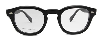 Vysoká Kvalita oculos Johnny Depp Okuliare occhial Kolo Retro Vintage Rám Ručne Vyrobené Optické Rám Ženy Muži predpísať Okuliare