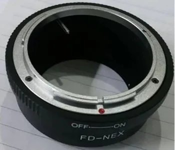 FD-NEX FD Mount Objektív pre Sony NEX-3 A NEX-5 NEX-VG10 Fotoaparát NEX Mount Adaptér Krúžok