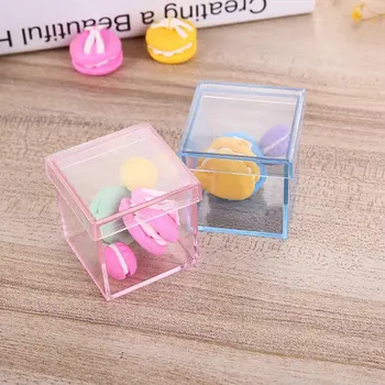 Kreatívne plastové LEGO box stožiare, candy boxy svadobné party a baby sprcha full moon party, darčekové krabice prospech box