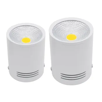 LED Svietidlá 3W 5W 7W 10W 15W Povrchovú montáž Stropné Svetlá Bodové Svetlo AC85-265V Povrchovú montáž Dole LightWhite/Teplá biela