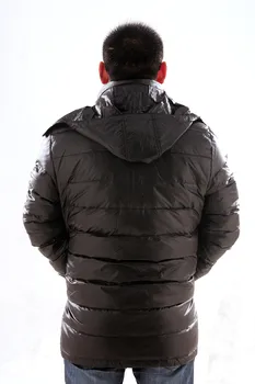 2016 Nové 2016 bežné vetrovka mužov Mužov dole kabát zimná páperová bunda Biele kačacie nadol plus veľkosť