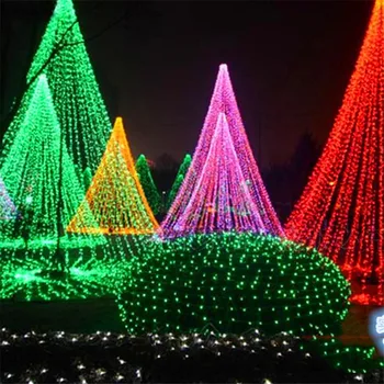 30 M 300 LED Reťazec Rozprávkových Svetiel Vianočné String Garland 8 Režimov 220V Pre Dovolenku Vianočné Girlandy Svadobné Party Dekorácie