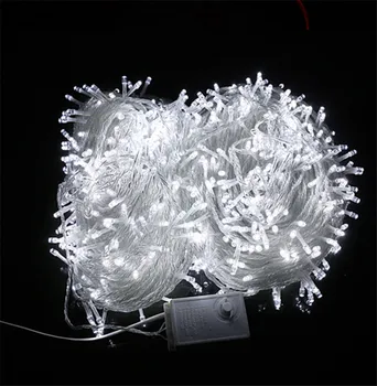 30 M 300 LED Reťazec Rozprávkových Svetiel Vianočné String Garland 8 Režimov 220V Pre Dovolenku Vianočné Girlandy Svadobné Party Dekorácie