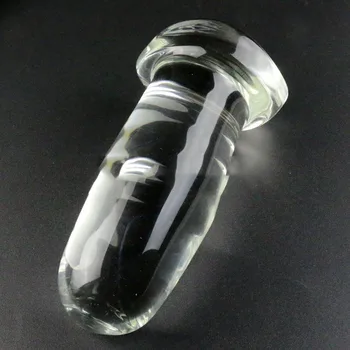 Super veľký pohár análny plug 145*54 mm krištáľové sklo zadok plug sexuálne hračky pre mužov gay análny sex, erotické hračky úlohu mužov x sexy hračky