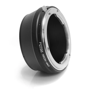 FOTGA Adaptér Objektívu Krúžok Pre Nikon Objektív Micro 4/3 m4/3 Adaptér pre E-P1, E-P2 mosadz