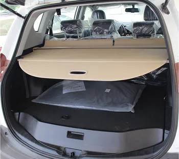 Auto Zadný Kufor Security Shield Cargo Kryt Pre Toyota RAV4 2013...2016.2017 High End batožinového priestoru Tieni Ochranný Kryt