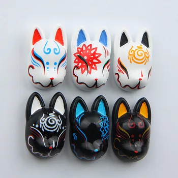 Japonsko Žehnaj Fox Maska Model Akcie Obrázok Magnet Cartoon Vzor Chladnička Magnet Nálepky Deti Vzdelávacie Hračka Darček K Narodeninám