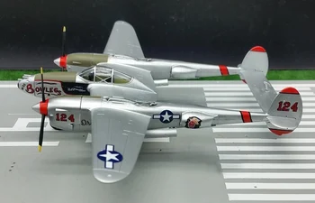 TRUMPETER 1:72 druhej Svetovej Vojny Air Force P38 Lightning fighter model Obľúbený Model 36431