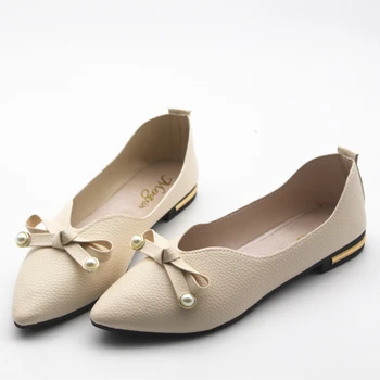Cresfimix ženy móda jar & leto pošmyknúť na béžová ploché topánky lady bežné soft & pohodlné biele topánky roztomilý crystal topánky